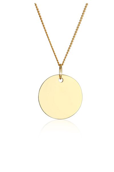 ELLI Halskette Kreis 585 Gelbgold