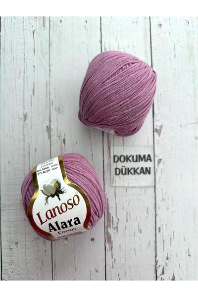 Lanoso Alara Cotton 50 Gr. Amigurumi Punch Örgü İpi Renk Kodu:978