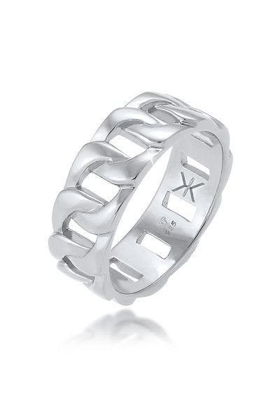 KUZZOI Ring Herren Statement Chunky Massiv Trend In 925 Sterling Silber