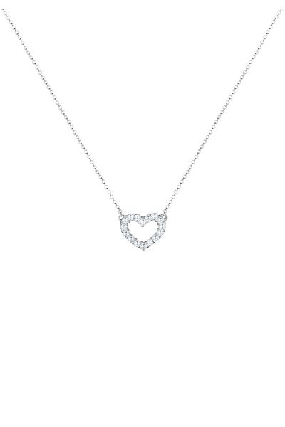 ELLI Necklace Herz Zirkonia Kristall 925 Sterling Silber