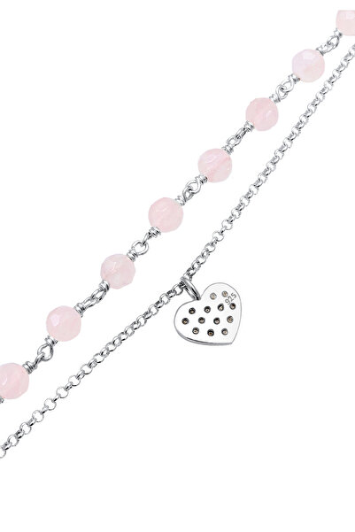 ELLI Dámský náramek ve tvaru kuličky s krystaly ze sterlingového stříbra 925