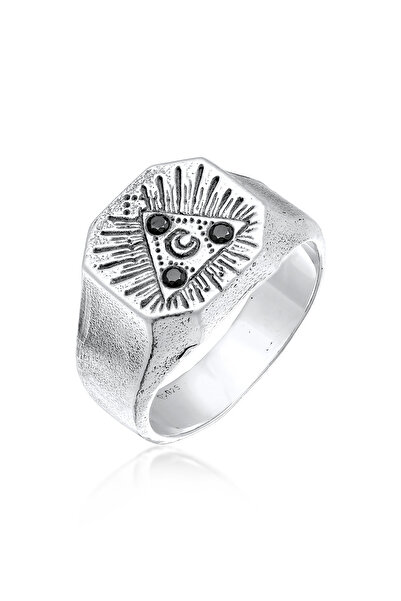 HAZE & GLORY Ring HG HAZE & GLORY - Ring Herren in 925 Sterling Silber, Schmu...