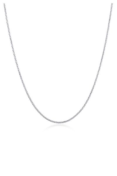 KUZZOI Halskette Herren Kordelkette Basic Gedreht Fein Trend Aus 925 Sterling Silber