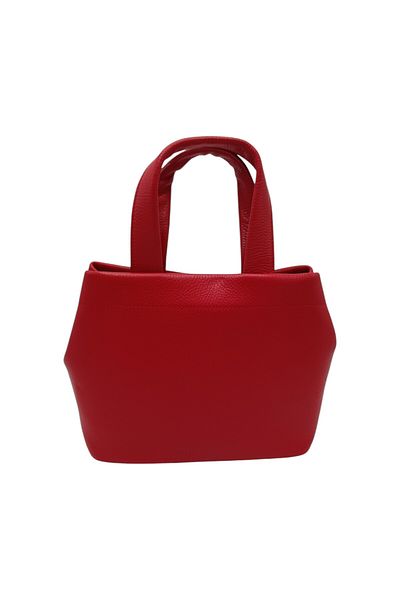 EVoStyle EVoStyle VE56 Women's Bag, Italian Genuine Leather, 25 x 20 x 12.5 cm, Red