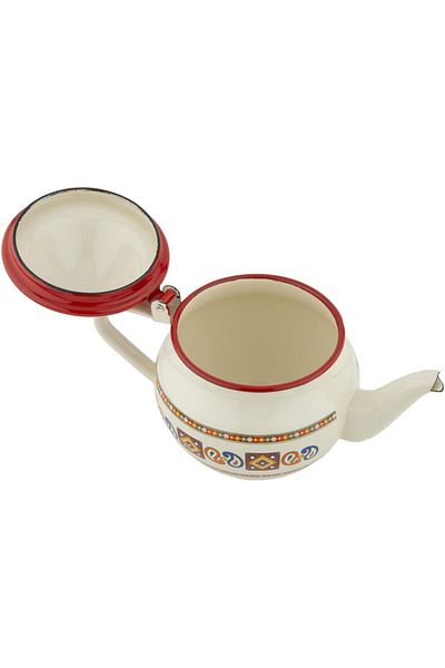 ALSAIF Practical 10 oz teapot from Saif, heat resistant, multi-colored