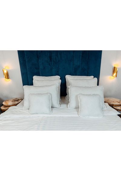 Coneltex PureDream Coneltex anti-allergic quilted pillow, dimensions 40 x 40 cm, square, white color
