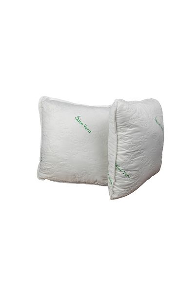 Coneltex AloeDream Coneltex aloe vera quilted pillow, dimensions 50 x 70 cm, rectangular, white,fiber filling