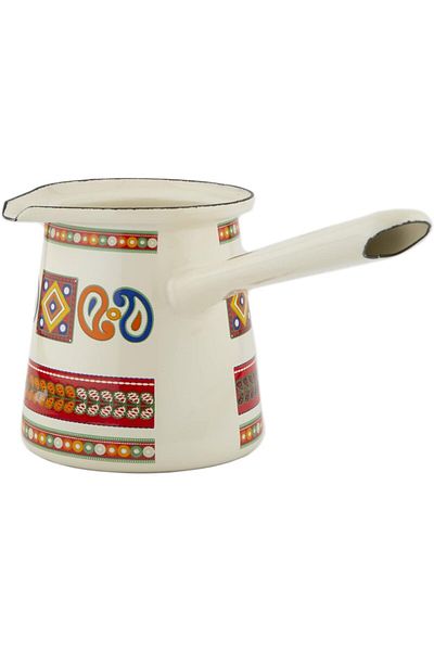 ALSAIF 11 oz. Sword Ghudhar Coffee Maker Designed for Authentic Coffee Brewing Multicolor