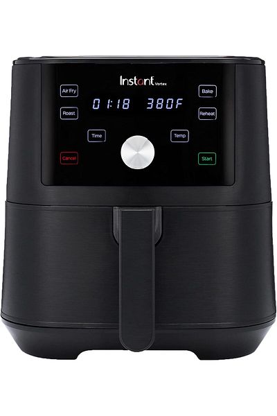 INSTANT Brands Vortex Air Fryer, 5.7 L 6Quart, 4 OneTouch Cooking Programs, Digital Touchscreen, Lar