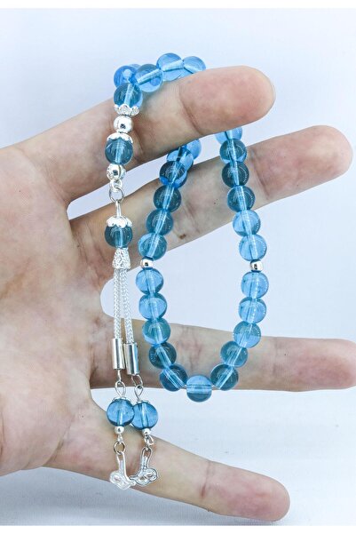 Beyisa Model de mărgele de rugăciune cu ciucuri, realizat manual, cu simile d...