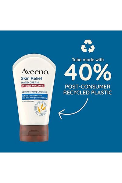 AVEENO -SKIN RELIEF HAND CREAM INTENSE MOISTURE 100g