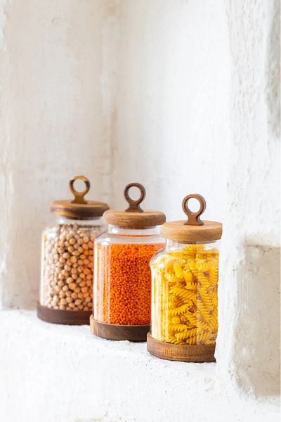 Pavira Ring 3-Piece Vacuum Jar Set with Lid