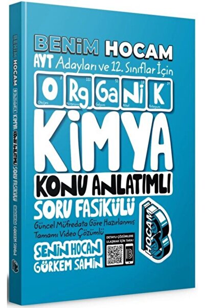 Aktif Öğrenme Yayınları Benim Hocam Yayınları AYT 12. Sınıf Organik Kimya Kon...