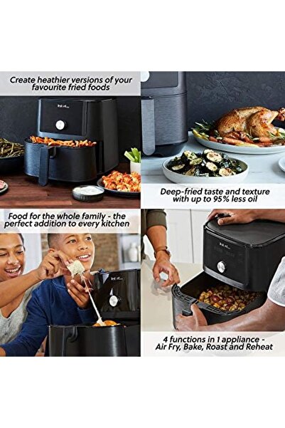INSTANT Brands Vortex Air Fryer, 5.7 L 6Quart, 4 OneTouch Cooking Programs, Digital Touchscreen, Lar