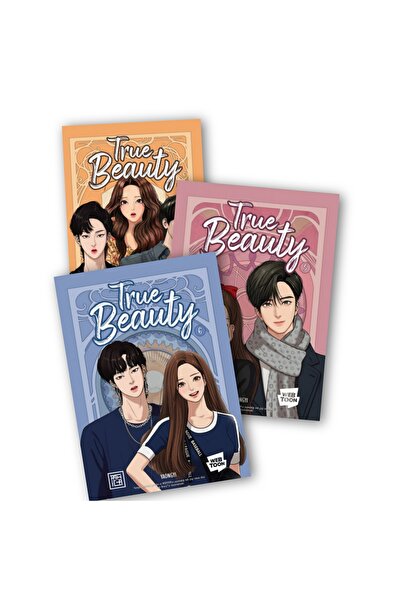 Destek Yayınları True Beauty Renkli - Kuşe 4-5-6. Ciltler 3 lü Manga Seti