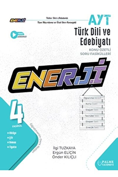 Aktif Öğrenme Yayınları Palme Yayınları AYT Enerji Türk Dili ve Edebiyatı Kon...
