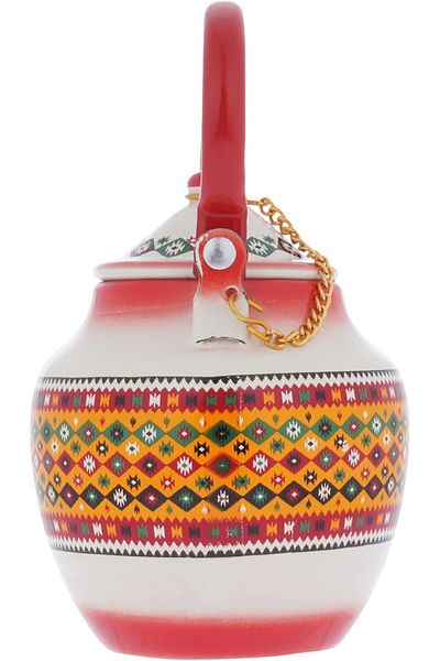 ALSAIF 1 liter durable and elegant sword teapot, ideal for serving tea and other types of tea. Multi-colored
