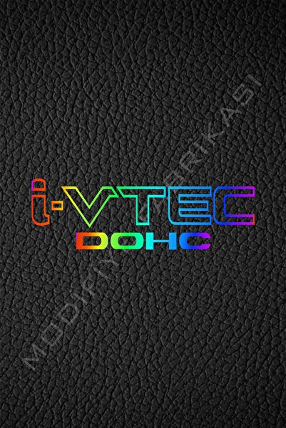 Modifiye Fabrikası Honda Civic Sticker - I Vtec Sticker Honda - 28 X 8 Cm - H...