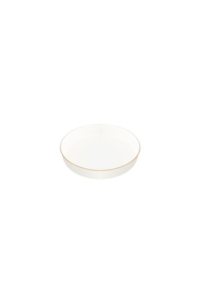 Porland Chopin Gold Gilded Pit Plate Set of 2 19 cm