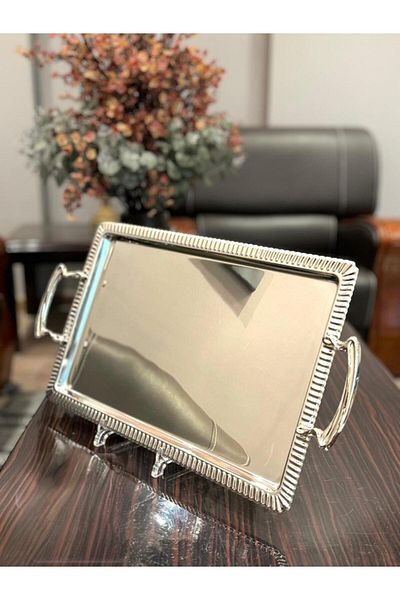 aljahwari Single Serving Tray Medium Stainless Steel 63912SS