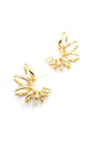 Royaleks Hoop Earrings - Rose