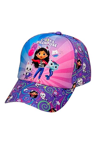 Gabby's Dollhouse Girls' hat, multicolor, size 54 cm, Team, Gabby's Dollhouse