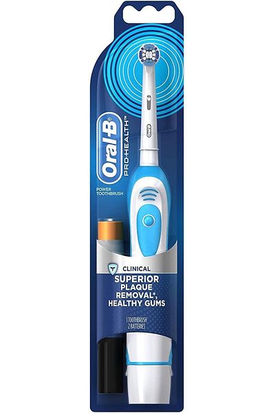 Oral-B Pro-Health Precision Clean Battery Toothbrush, Pack of 2, Automatic, Adult