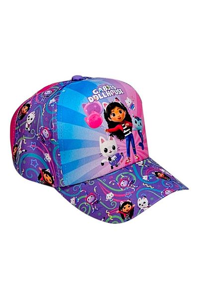 Gabby's Dollhouse Girls' hat, multicolor, size 54 cm, Team, Gabby's Dollhouse
