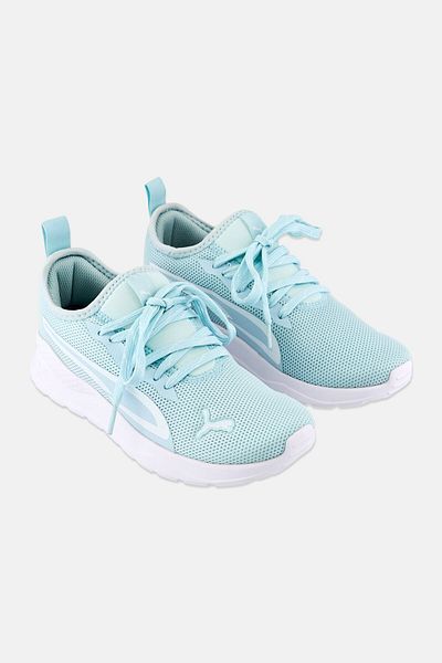 Puma Women Closed Core Progressive Lace Up Running Shoes, Nitro Blue
