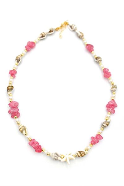 OEM قلادة صدف - زهرة الرمان