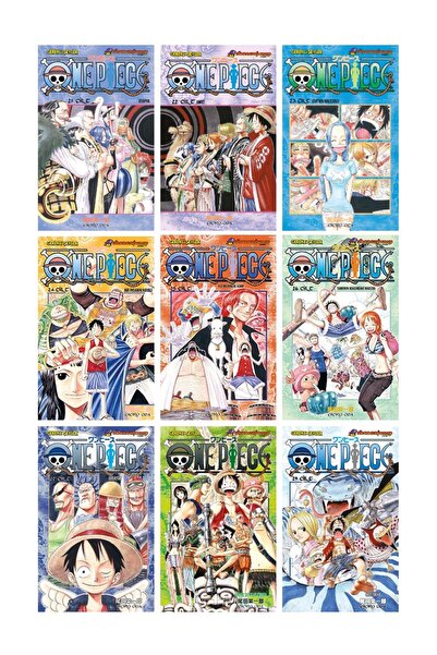 Gerekli Şeyler Yayıncılık One Piece 21-22-23-24-25-26-27-28-29 Manga Seti (9 ...