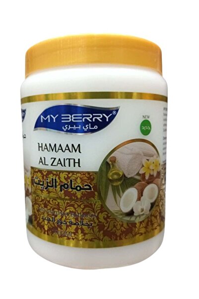 MY BERRY حمام زيت بخلاصة جوز الهند للشعر التالف والمصبوغ 1000 مل