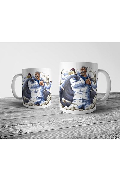 Pixxa One Piece Monkey D. Garp Mug Cup Model 1