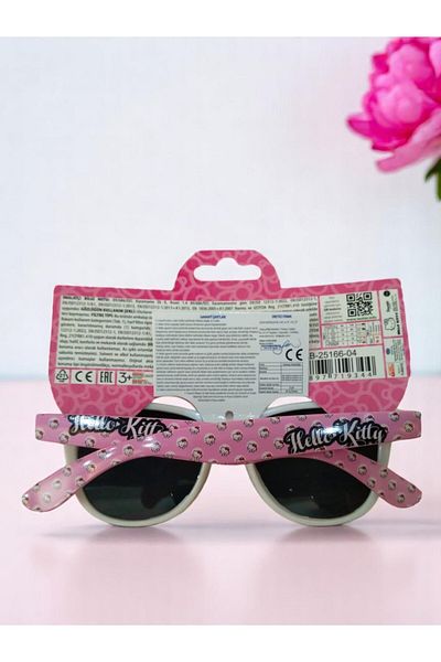 Hello Kitty Licensed Ultraviolet Protection Children's Sunglasses, CE Certified. Licensed by Mattel.