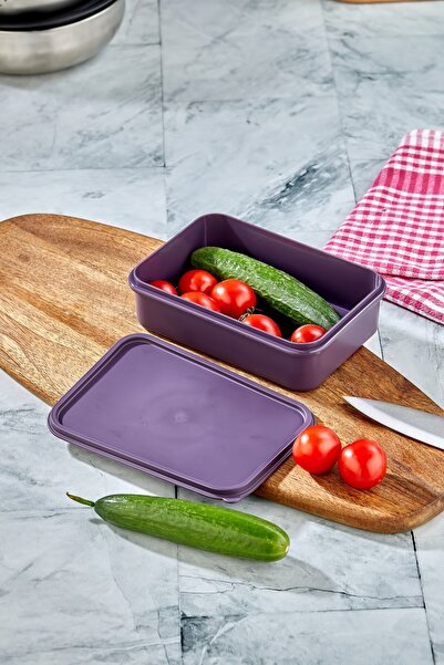 Carat Home 1000 ml Microwave Oven Accessible Storage Container with Lid Organizer 1 Liter