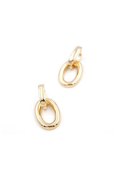 MR RZN STORE Hoop Earrings - Rose