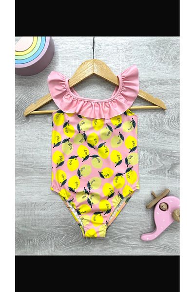 Kokosh kidss Girl's Print Swimsuit