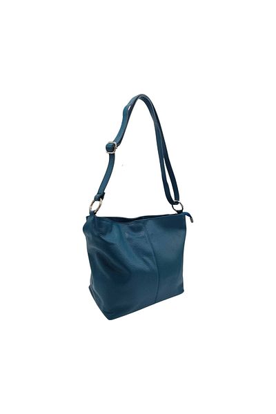 EVoStyle EVoStyle BM100 Women's Bag, Genuine Leather, 32 x 24 x 14 cm, Turquoise