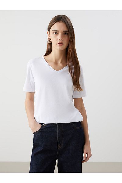 LC Waikiki Tricou de damă cu decolteu în V