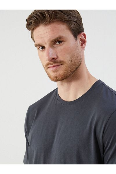 LC Waikiki Crew Neck Combed Cotton Men's T-Shirt