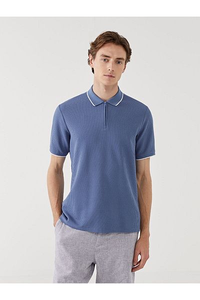 LC Waikiki Tricou pentru bărbați cu mânecă scurtă cu gât polo