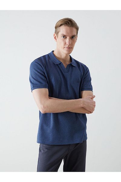 LC Waikiki Tricou pentru bărbați cu mânecă scurtă cu gât polo