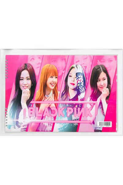 Deniz Oyuncak BLACK PİNK 25*35 SPRELLİ 15 SAYFA RESİM DEFTERİ