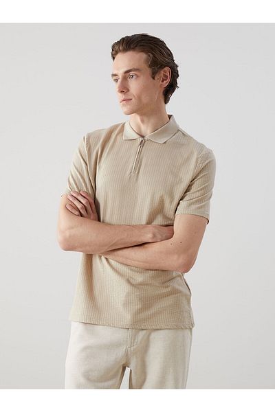 LC Waikiki Ανδρικό μπλουζάκι με κοντό μανίκι Polo λαιμόκοψη