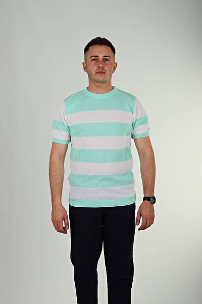 eg38 Tk Nopen Πλεκτό Μπλουζάκι Water Green