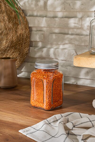 Şahay Kitchen Cam Kavanoz 660 ml - Çok Amaçlı Kapaklı Kavanoz
