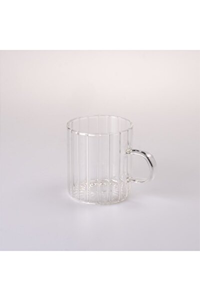 Hinora Glass Mug with Handle 150 ml 6,5X8X7Cm Single