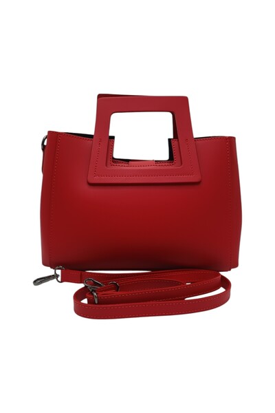 EVoStyle EVoStyle ST563 Women's Bag, Genuine Leather, 32 x 21 x 10 cm, Red
