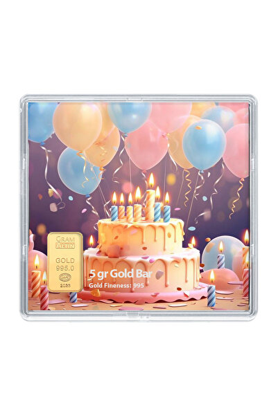 JEWELAi 24 ayar altın Rakam 10 külçe 5 gr, TS30935 Kodlu