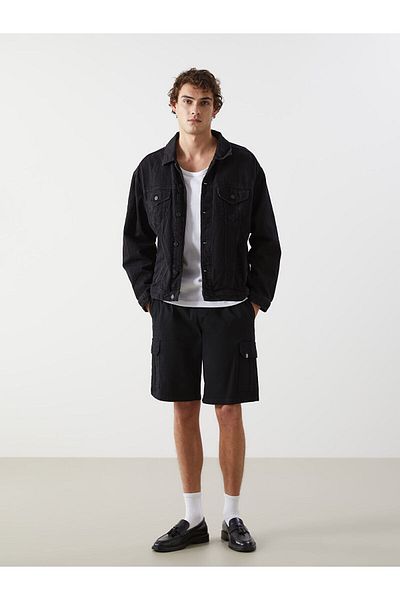 LC Waikiki Ανδρικό σορτς Cargo Standard Fit Gabardine
